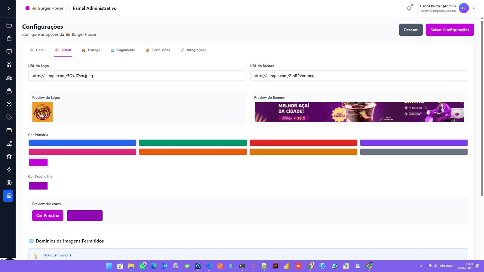 Configurações_visual